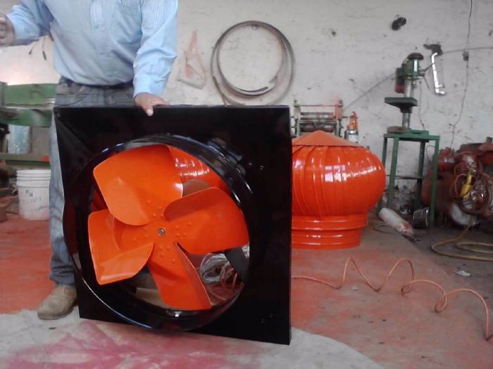 EXTRACTORES AXIALES - VENTILADORES INDUSTRIALES UNIDOS